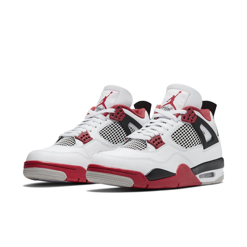 Air Jordan 4 (Vermelha e Branca)
