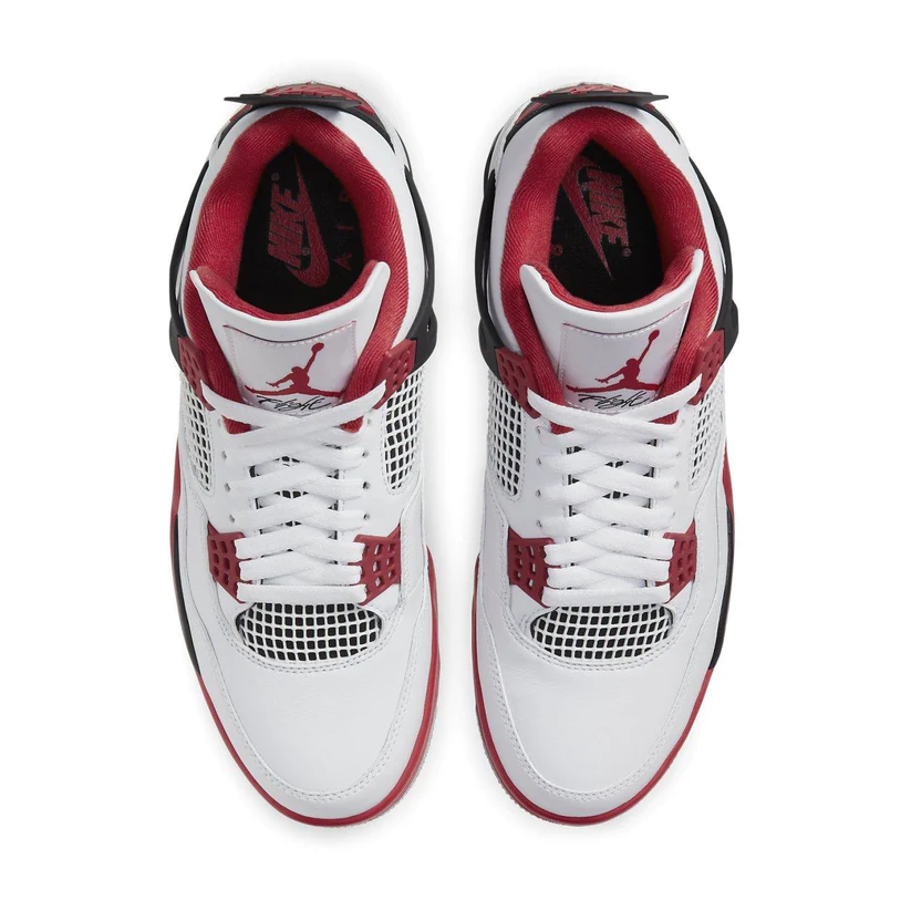 Air Jordan 4 (Vermelha e Branca) - Image 2